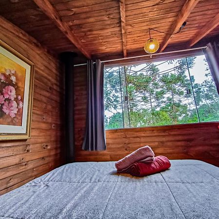 Cabana Na Floresta Rincao Do Fortaleza Cambara Bagian luar foto