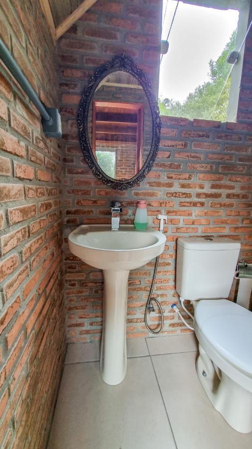 Cabana Na Floresta Rincao Do Fortaleza Cambara Bagian luar foto