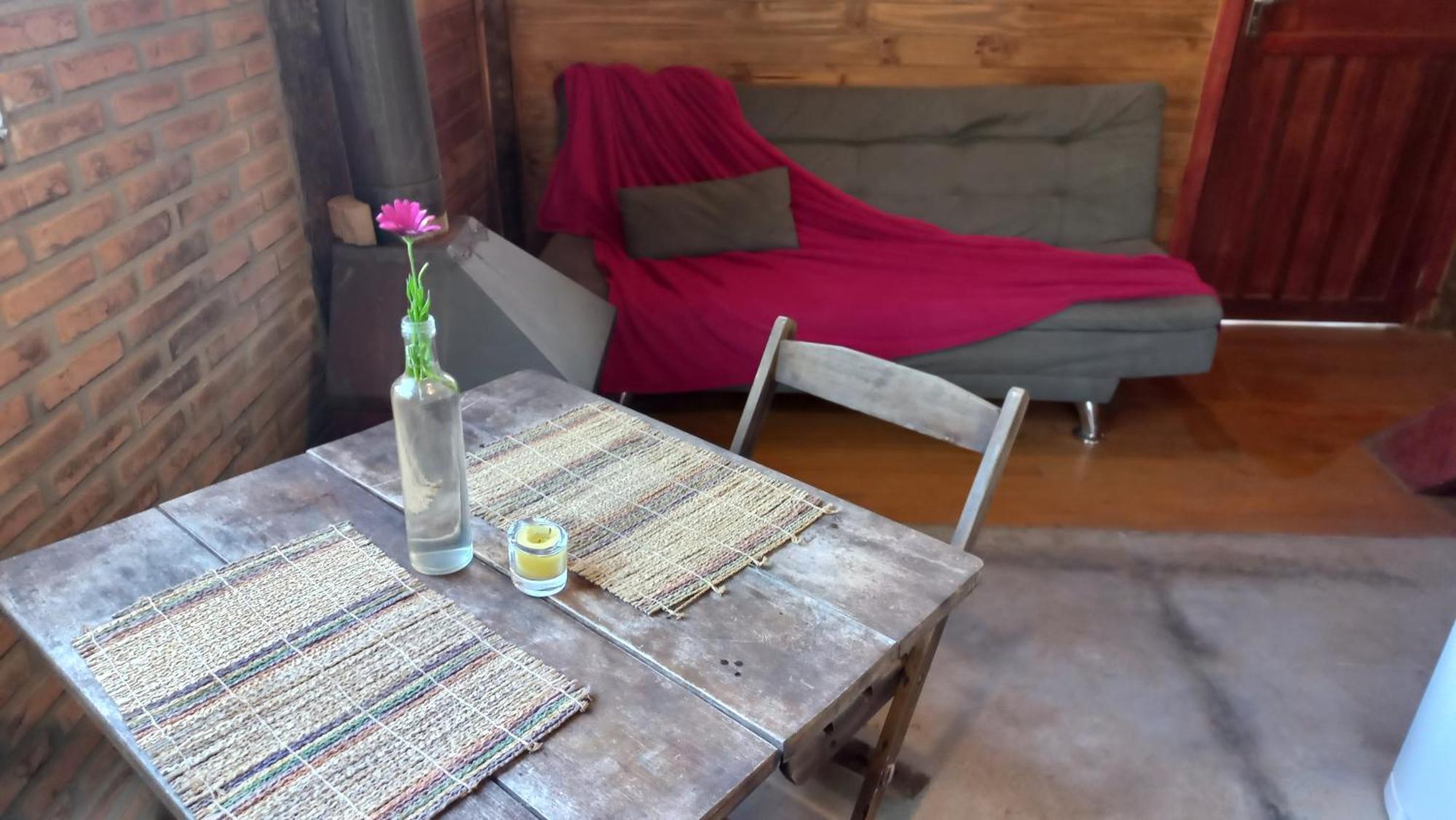 Cabana Na Floresta Rincao Do Fortaleza Cambara Bagian luar foto