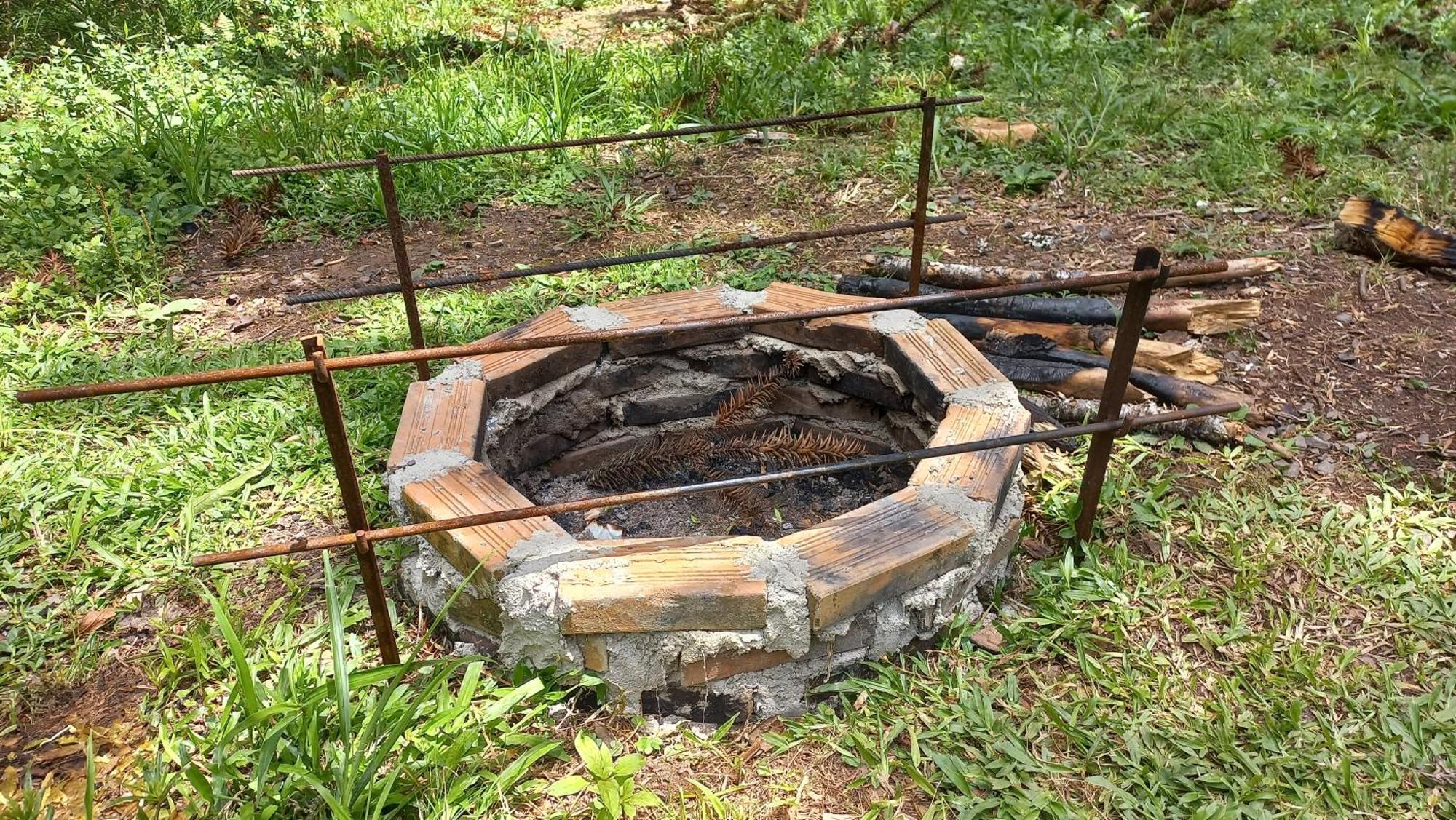 Cabana Na Floresta Rincao Do Fortaleza Cambara Bagian luar foto