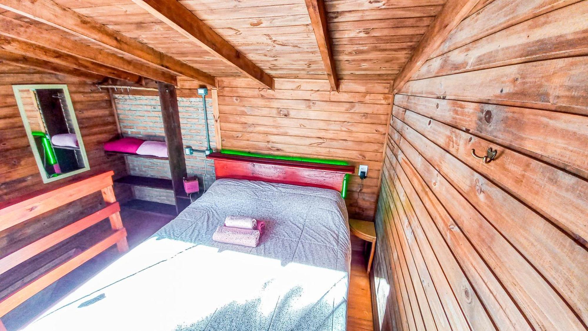 Cabana Na Floresta Rincao Do Fortaleza Cambara Bagian luar foto